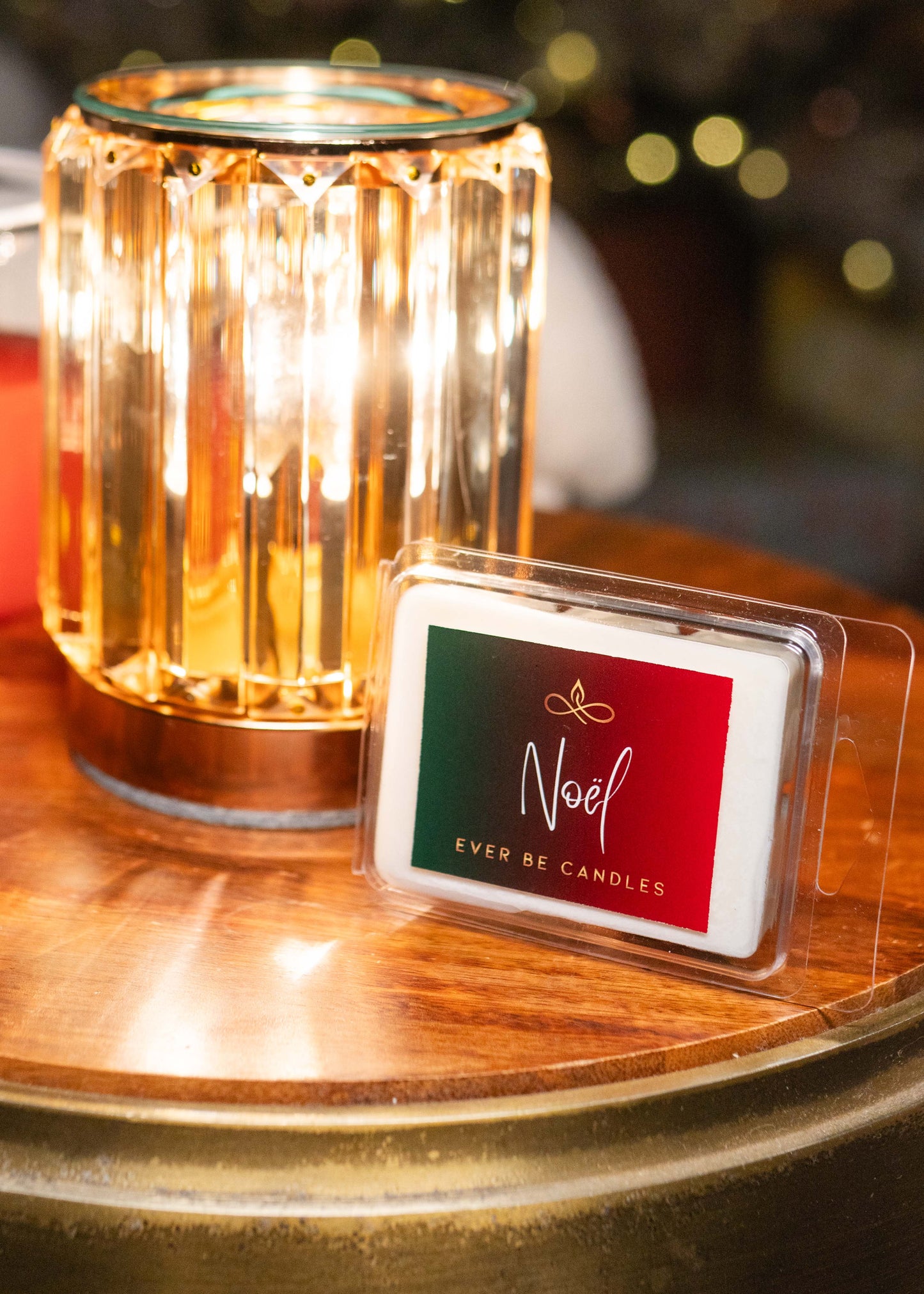 Ever Be Candles - Polished Golden Crystal Wax Melt Warmer