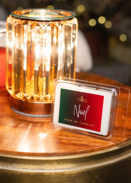 Ever Be Candles - Polished Golden Crystal Wax Melt Warmer